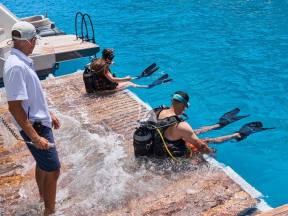 Diving