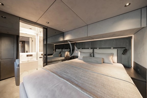 Guest cabin with bathroom