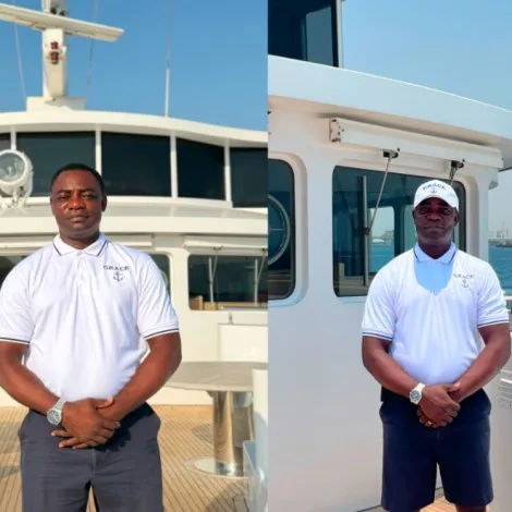 Crew of GRACE|Theophilus Adigwe — First Officer