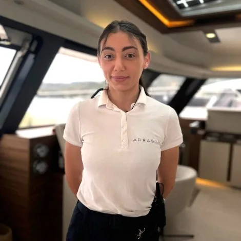 Crew of AD ASTRA|Marina Affatato — Stew/Deck