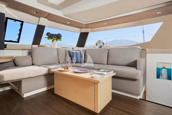 Interior seating area