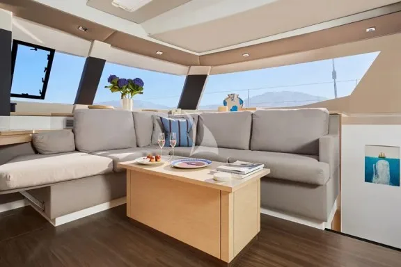 Interior seating area