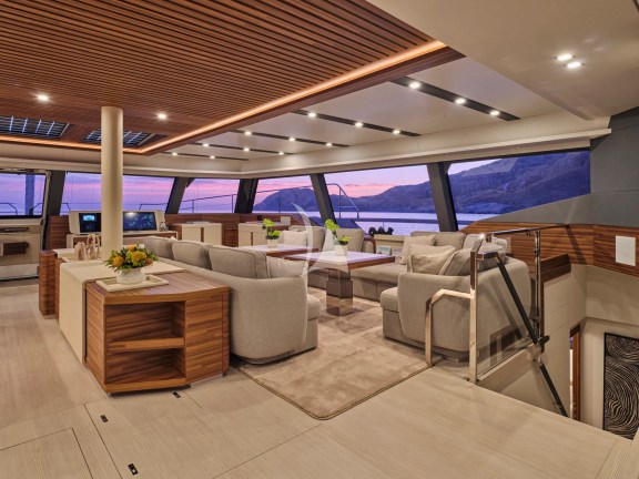 main saloon seating area