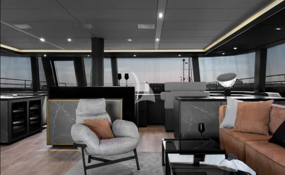 Saloon with bar