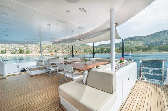 Aft deck