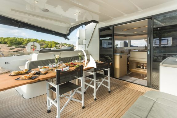 Aft deck