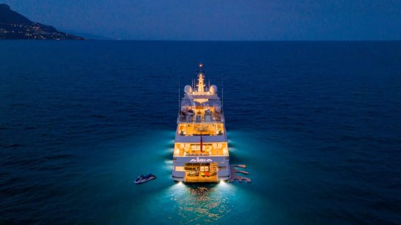Hana at night