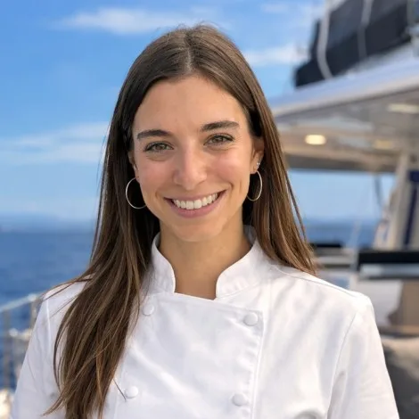 Crew of ROYAL FLUSH|Chryssa Kougioumtzi — Cook/Stewardess