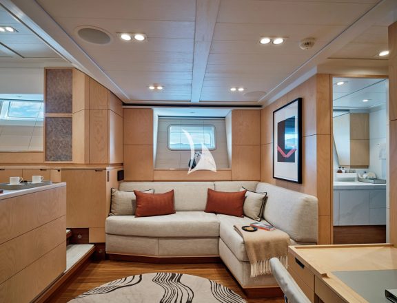 Master Cabin Lounge Area