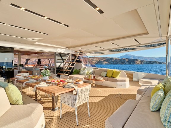 Aft deck area