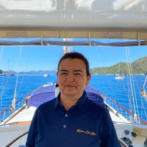 Crew of HALCON DEL MAR|Nurten Gokce — Chef