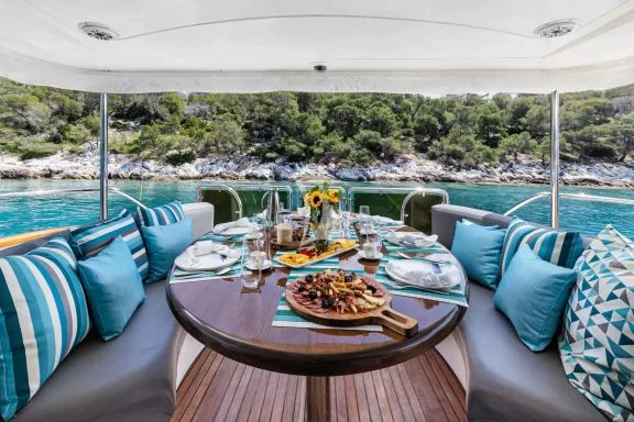 Aft deck area