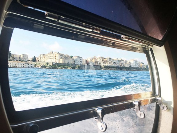 Master Cabin window (Corfu Town)