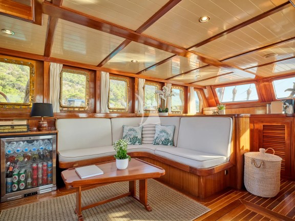 Saloon seating area