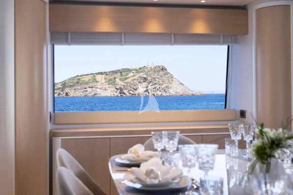 Interior Dining Area Window Portside (main deck)