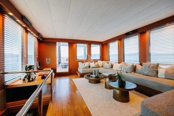 Upper deck salon