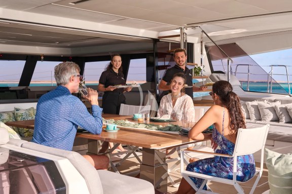 Breakfast onboard