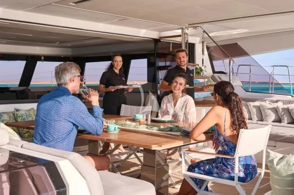 Breakfast onboard