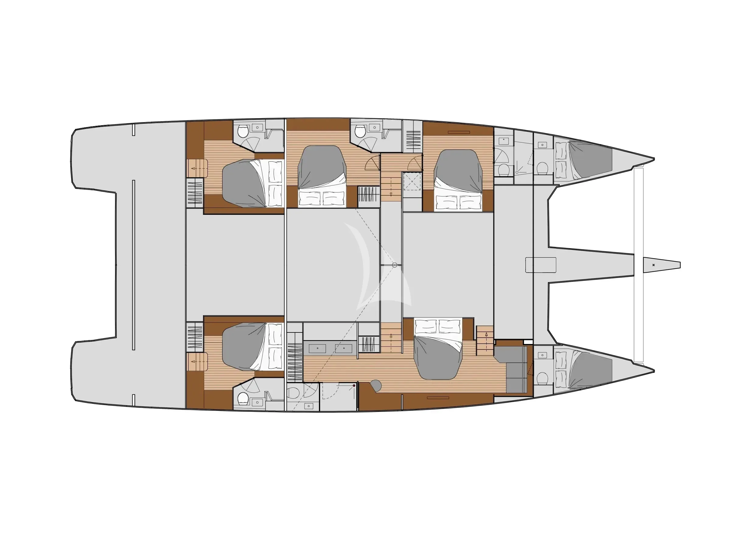 Layout of SERENISSIMA