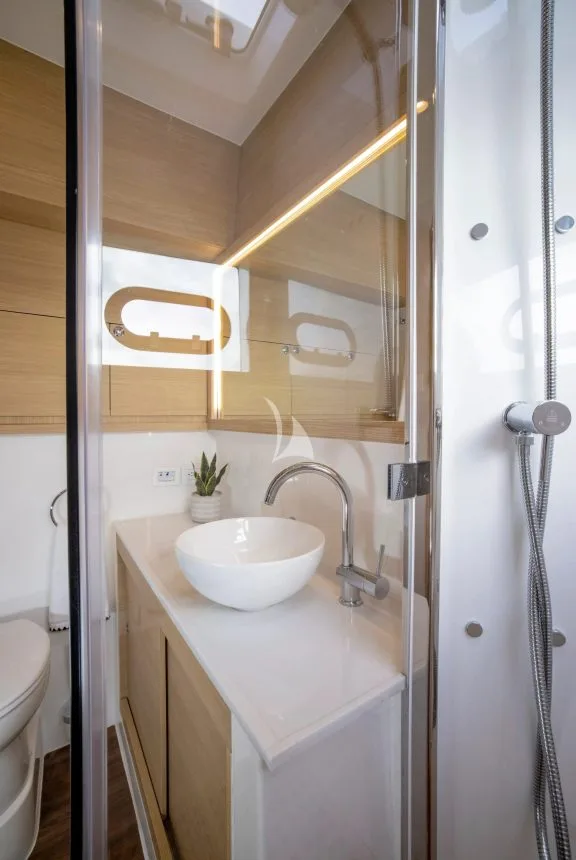Guest cabin bathroom