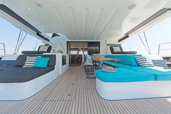 Aft deck