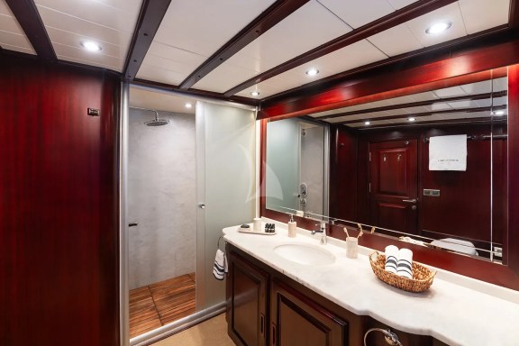 Starboard Twin Cabin (Pullman) Bathroom