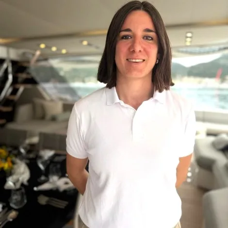 Crew of SERENISSIMA III|Christina Xourgia — Chief steward/ess