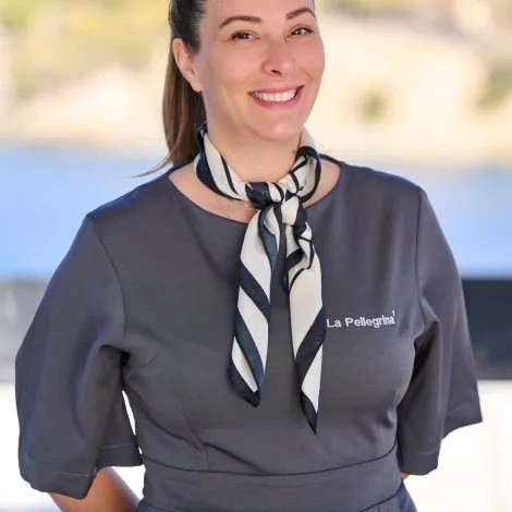 Crew of LA PELLEGRINA 1|Katerina Arvaniti — Chief steward/ess