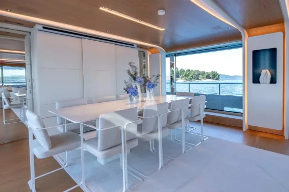 Main deck dining area