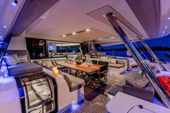Aft deck evening