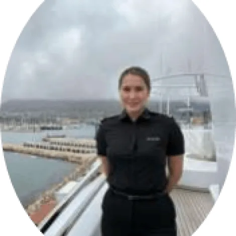 Crew of ALALYA|Sara Zambrano — Stewardess
