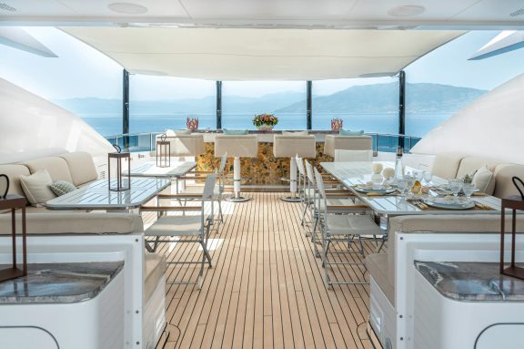 Sundeck looking forward