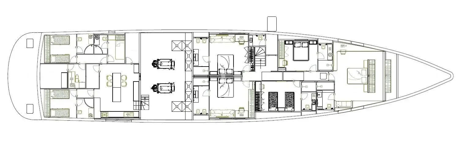 Layout of NORTH WIND