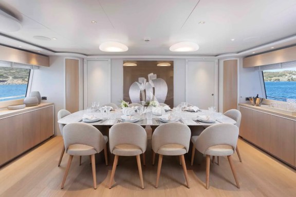 Interior Dining Area (main deck)