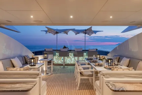 Sundeck night time