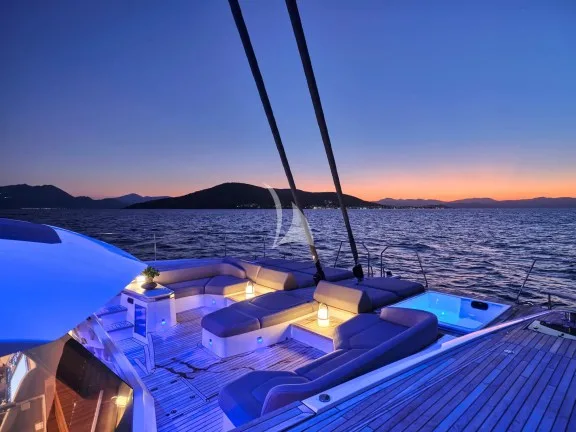 Fore Deck - Night View