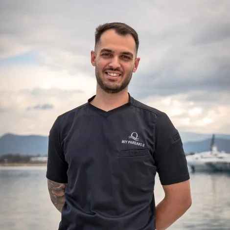 Crew of PAREAKI II|Dimitris Forakis — Chef