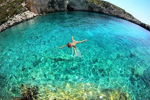 Zakynthos, Ionio, Greece - Onen of the many stunning beaches of Zakynthos