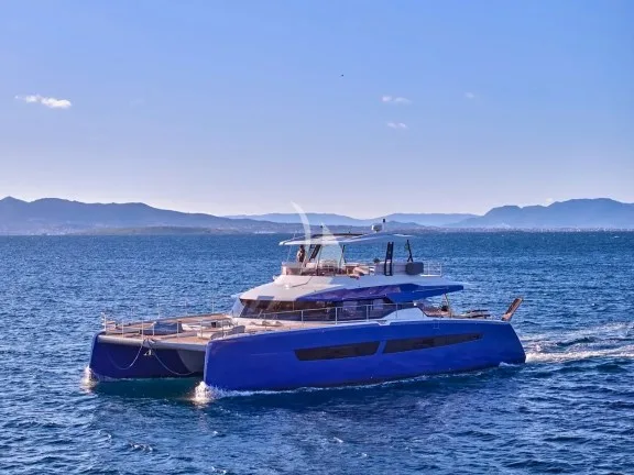 Majesty of Greece underway