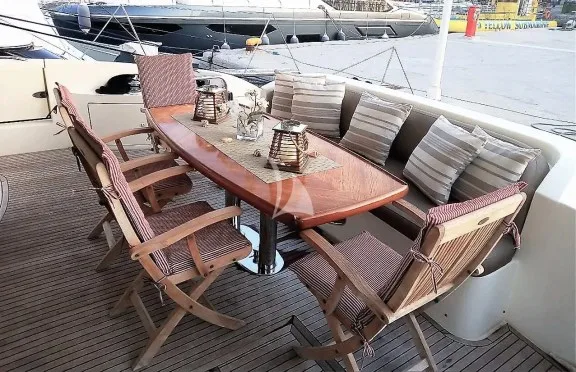 Aft Deck after the refit (June 2019)
