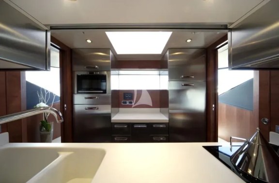 Exceptionally large separated Galley