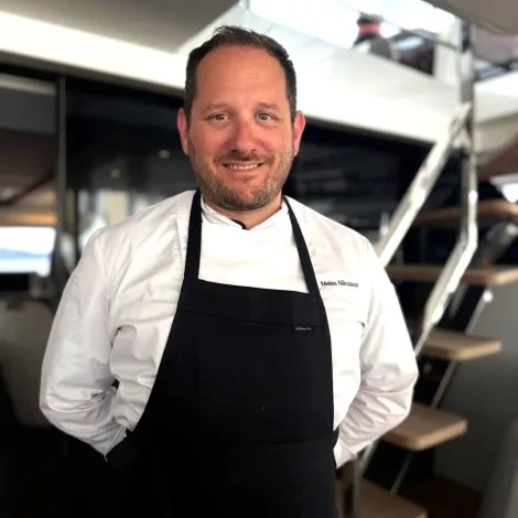 Crew of ALOIA 80|Nick Melas — Chef