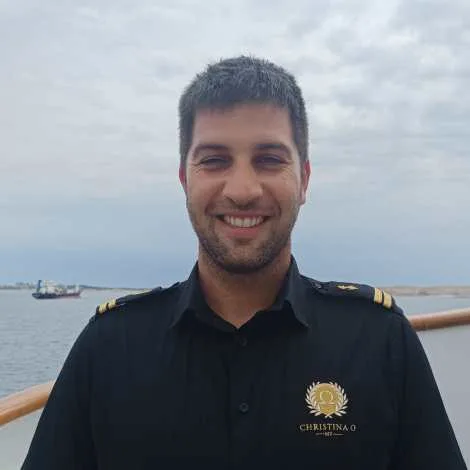 Crew of CHRISTINA O|Sinisa Ezeta — Third Officer