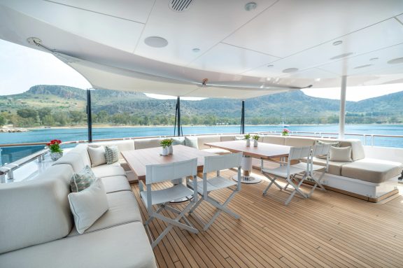 Aft deck