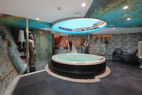 SPA , SAUNA AND MASSAGE AREA
