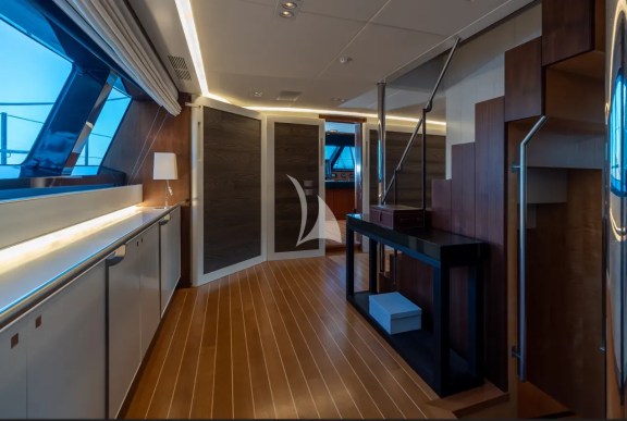 Main deck forward to bridge