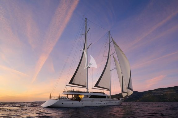 Lady Gita sailing