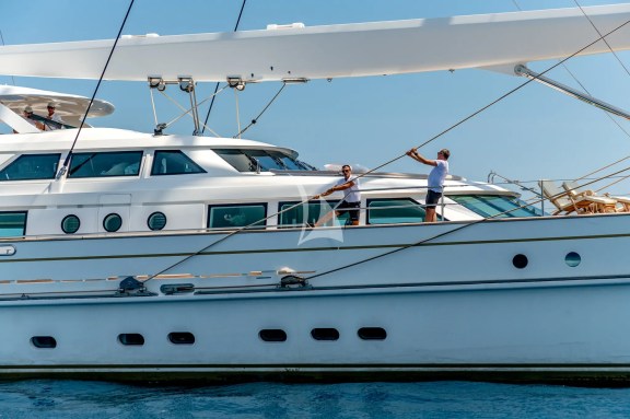 Crew in operation