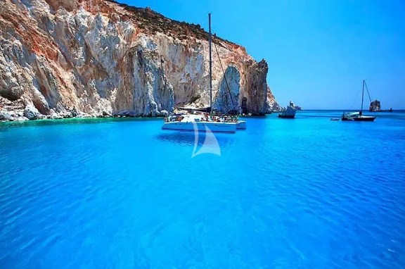 Polyegos (uninhabited island), Cyclades - An island surrounded by turquoise transparent waters and nice beaches
