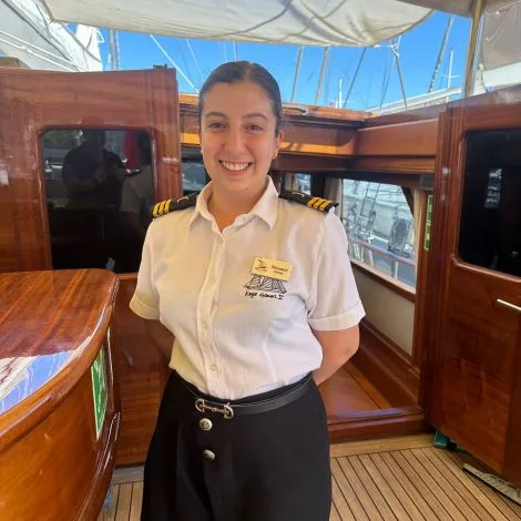 Crew of KAYA GUNERI V|Nisa Aydemir — Chief steward/ess